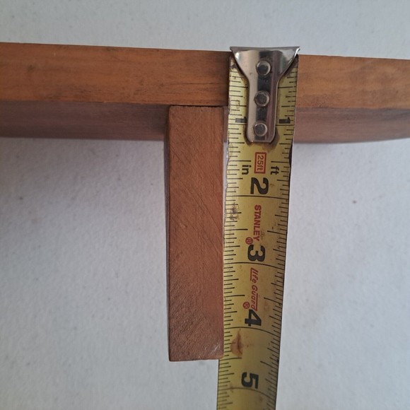 Country Cottage Farmhouse Wood Wall Mount Nick Knack Pair of  shelves - Picture 14 of 16